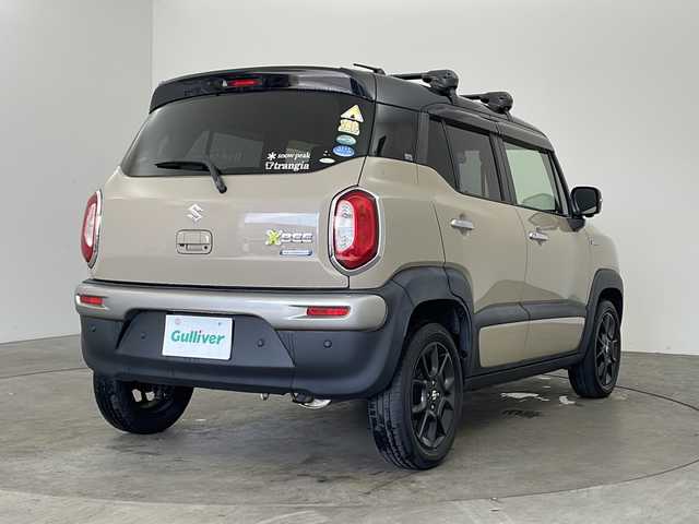 スズキ クロスビー HYBRID MZ 兵庫県 2019(平31)年 2.7万km キャラバンアイボリーパールメタリック/ブラック 2トーンルーフ ・ワンオーナー/・純正ナビ（CN-RZ743W）/・CD/DVD/SD/BT/USB/フルセグTV/・バックカメラ、全方位カメラ/・デュアルセンサーブレーキサポート/・車線維持支援機能/・クルーズコントロール/・クリアランスソナー/・横滑り防止装置/・アイドリングストップ/・パドルシフト/・ステアリングリモコン/・LEDヘッドライト/・オートライト/・フォグランプ/・前席シートヒーター/・前後ドライブレコーダー（WHSR-532）/・ビルトインETC/・後方コーナーセンサー/・革巻きステアリング/・純正フロアマット/・純正１６インチアルミホイール/・電動格納ミラー/・サイドバイザー/・スマートキー/・スペアキー/・プッシュスタート