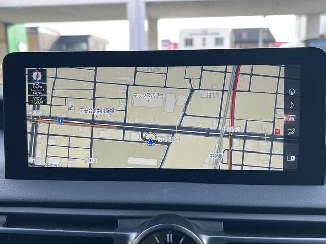 レクサス ＩＳ 300 Fスポーツ モードブラックⅢ 愛知県 2023(令5)年 1.8万km グラファイトブラックガラスフレーク ワンオーナー/禁煙車/サンルーフ/オレンジキャリパー/純正ナビ/フルセグTV・CD・DVD・Bluetooth・USB・SD/前席パワーシート/前席シートヒーター・ベンチレーターシート/運転席シートメモリー/パノラミックビューモニター/パドルシフト/レーダークルーズコントロール/レーントレーシングアシスト（LTA）/ブラインドスポットモニター（BSM)/パーキングサポートアラート（PKSA)/リヤクロストラフィックアラート（RCTA)/パーキングサポートブレーキ（PKSB)/クリアランスソナー/ロードサインアシスト（RSA)/前後ドライブレコーダー（コムテック製TZ-DR210)/ステアリングスイッチ/ビルトインETC2.0/プリクラッシュセーフティー/アイドリングストップ/オートブレーキホールド/LEDヘッドライト/オートライト/オートハイビーム/ISOFIX/純正フロアマット/カードキー/スペアスマートキー/保証書/取扱説明書/ディーラー点検整備記録簿 1カ月・R6・R7