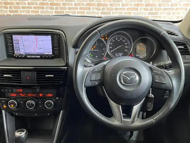マツダ ＣＸ－５ XD Lパッケージ 岩手県 2013(平25)年 12.1万km ジールレッドマイカ ４WD/ディーゼルターボ/本革シート/クルーズコントロール/パワーシート/シートヒーター/アダプティブフロントライティングシステム/横滑り防止装置/リヤビークルモニタリングシステム/パドルシフト/純正ナビ/（CD/DVD/フルセグ/USB/Bluetooth）/ステアリングスイッチ/バックカメラ/サイドカメラ/ETC/ドライブレコーダー/オートライト/LEDヘッドライト