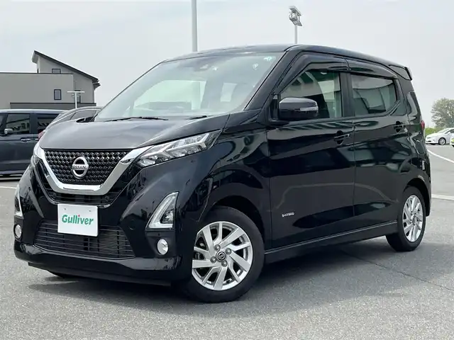 日産 デイズ HWS X プロパイロットED 奈良県 2020(令2)年 5万km ブラック プロパイロット　/アラウンドビューモニター　/クルーズコントロール　/オートライト　/ＬＥＤヘッドライト　/ハイビームアシスト　/純正フロアマット　/純正アルミホイール　/レーンキープアシスト　/衝突被害軽減システム