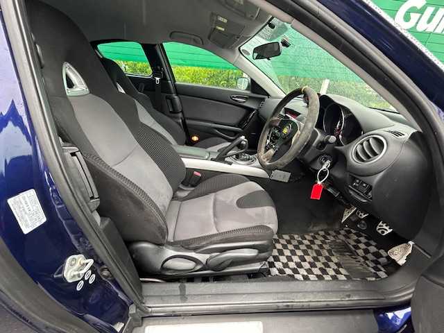 マツダ ＲＸ－８ タイプ S 茨城県 2006(平18)年 8.5万km ストラトブルーマイカ 冷房AAC/ハロゲンヘッドライト/ABS/合皮シート