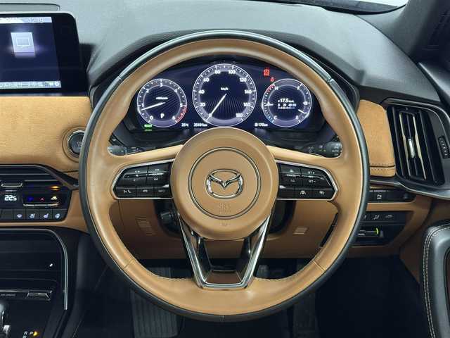 マツダ ＣＸ－６０ XD HV プレミアムスポーツ 三重県 2023(令5)年 2.6万km ジェットブラックマイカ 3.3L ディーゼルターボ・マイルドハイブリッド/フルタイム4WD/MTモード付フロア8AT/純正12.3型ナビ/（AM/FM/USB/HDMI/CarPlay/AndroidAuto/Bluetooth/フルセグTV）/360°ビュー・モニター/ドライブレコーダー前後/ETC/BOSEサウンドシステム/i-ACTIVSENSE/・スマートブレーキサポート［SBS］/・レーダークルーズコントロール［MRCC］/・クルージング&トラフィックサポート［CTS］/・ドライバー異常時対応システム［DEA］/・ドライバーモニタリング/・レーンキープアシストシステム［LAS］/・ブラインドスポットモニタリング［BSM］/・後側方接近車両検知［RCTA］/・パーキングセンサー（前後）/・ヒルディセントコントロール/など/装備/・パノラマサンルーフ/・ナッパレザーシート（茶本革）/・シートヒーター（D/N/2nd左右）/・シートベンチレーション（D/N）/・パワーシート（D/N）/・ステアリングヒーター/・ハンズフリーパワーリフトゲート/・HUD/・LEDヘッドライト/・左右独立オートエアコン/・電動テレスコピックステアリング/・電子パーキングブレーキ/・ワイヤレス充電器/・アドバンストキーx2/ほか多数