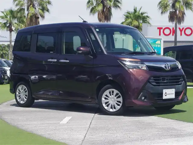 トヨタ タンク G S 千葉県 2018(平30)年 3.9万km プラムブラウンパールクリスタルシャイン スマートアシストIII/クルーズコントロール/エコアイドル/両側パワースライドドア/9インチ純正SDナビ/地デジTV/【DVD/CD再生機能　Bluetooth接続】/パノラマモニター/ドライブレコーダー（DRT-H66A）/前席シートヒーター/ステアリングスイッチ/ETC/LEDヘッドライト/フォグライト/ウインカーミラー/リアコーナーセンサー/キーフリーシステム