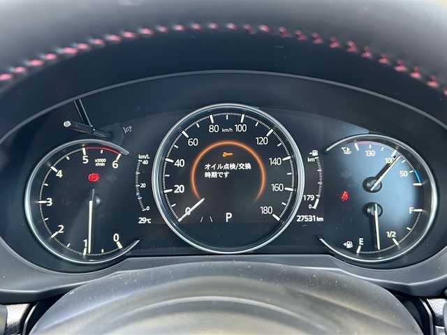 マツダ ＣＸ－５ XD ブラックトーンエディション 静岡県 2021(令3)年 2.8万km ディープクリスタルブルーマイカ シティーブレーキサポート/・アクティブクルーズコントロール/・レーンキープアシスト/・ブラインドスポットモニター/・車間認知支援システム/・コーナーセンサー/純正メーカーナビ/・フルセグTV/・Bluetooth/ラジオ/USB/スマホ連携/主要装備/・全方位カメラ/・ハーフレザーシート/・ヘッドアップディスプレイ/・パワーバックドア/・オートホールド/・パドルシフト/・ステアリングリモコン/・オートライト/・LEDヘッドライト/・ハンドルヒーター/・シートヒーター/・アイドリングストップ/・プッシュスタート/・スマートキー