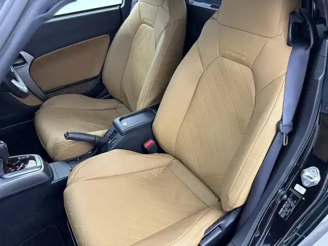 ダイハツ コペン セロ 福岡県 2022(令4)年 1.6万km ブリティッシュグリーンマイカ 社外ナビ（ＢＴ，フルセグＴＶ）　/バックカメラ　/ＥＴＣ　/前方ドライブレコーダー　/横滑り防止装置　/アイドリングストップ　/ＭＴモード付き　/シートヒーター　/シートカバー　/社外１６インチＡＷ　/ＬＥＤヘッドライト