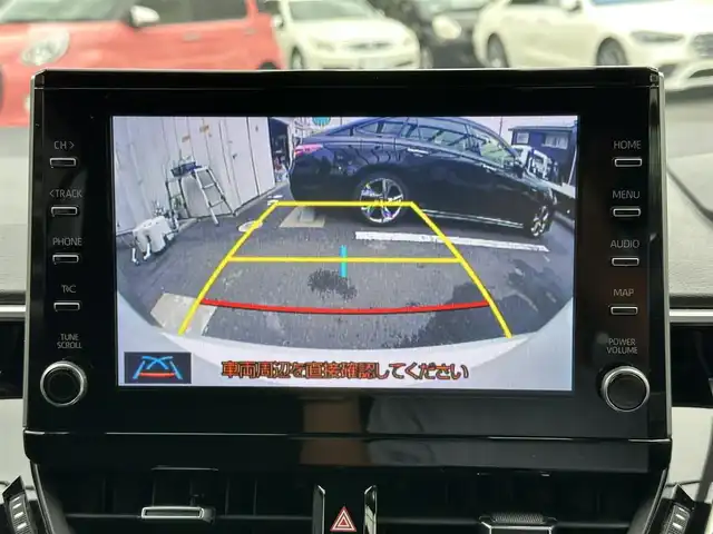 トヨタ カローラ スポーツ ハイブリッドG 三重県 2020(令2)年 5万km ホワイトパールクリスタルシャイン 純正9インチディスプレイオーディオ(車載ナビ機能有)/6スピーカー（AM/FM/Bluetooth/Miracast/TV）/バックカメラ/シートヒーター（前席）/トヨタセーフティセンス（プリクラッシュセーフティセンス/レーントレーシングアシスト/レーダークルーズコントロール/オートマチックハイビーム/ロードサインアシスト）/ETC/ブラインドスポットッモニター/左右独立式温度調整オートエアコン/スマートエントリー/スタートシステム/角形3灯式LEDヘッドランプ/ガンメタリック枠付ガンメタリックハニカムメッシュフロントグリル/メッキサイドウインドウモールディング/ブラックセンターピラーガーニッシュ/ホワイトステッチ入合皮革巻きダッシュボード/サテンメッキインパネ加飾/サテンメッキ加飾付ピアノブラックオーディオパネル/シルバーインサイドドアハンドル/シルバー加飾付革巻きシフトノブ/サテンメッキ加飾付アナログメーター/4.2インチカラーマルチインフォメーションディスプレイ/ブラックファブリックシート/スポーティシート（前席）/革巻きステアリングホイール