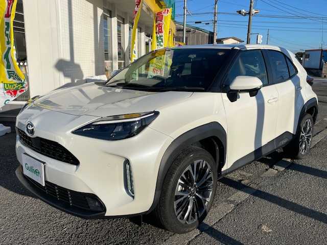 トヨタ ヤリスクロス Z 神奈川県 2022(令4)年 2.2万km ホワイトパールクリスタルシャイン ワンオーナー/バックカメラ/ウィンカーミラー/アイドリングストップ/クルーズコントロール/プッシュスタート/ETC