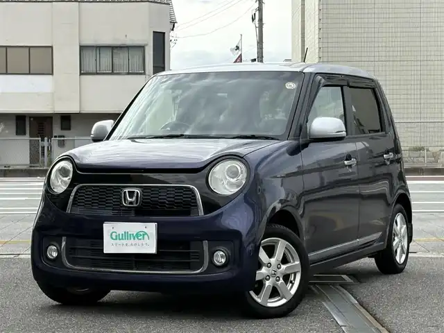ホンダ Ｎ ＯＮＥ プレミアム Lパッケージ 三重県 2013(平25)年 6万km パープルⅡ ♪ワンオーナー/♪走行59119Km/スマートキー×2/プッシュスタート/純正オーディオ(CD/USB/AUX)/アイドリングストップ/純正14インチAW/HIDヘッドライト/フォグライト/オートライト/ウィンカーミラー/電格ミラー/革巻ステアリング/プライバシーガラス/フロアマット/ドアバイザー/ETC/カーテンエアバック