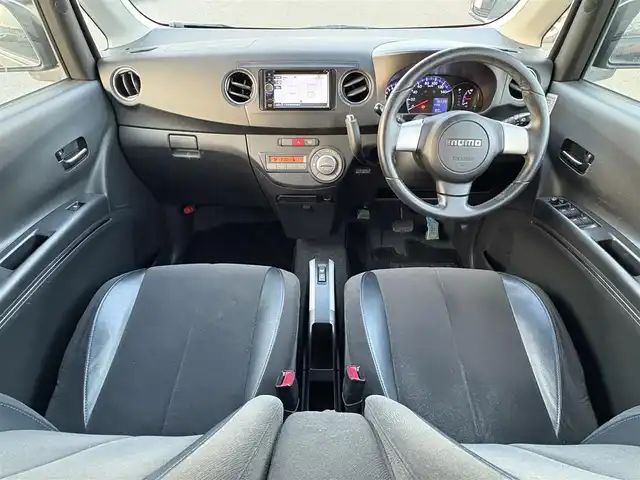 ダイハツ タント エグゼ カスタムRS 大分県 2011(平23)年 9.7万km クリムゾンブラッククリスタルマイカ ・ナビ(AUX/CD/BT/USB)/・スマートキー/・オートエアコン/・ETC/・ドアバイザー/・フロアマット/・純正アルミホイール