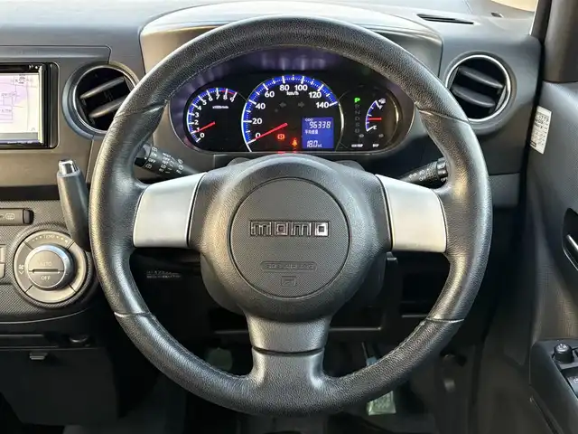 ダイハツ タント エグゼ カスタムRS 大分県 2011(平23)年 9.7万km クリムゾンブラッククリスタルマイカ ・ナビ(AUX/CD/BT/USB)/・スマートキー/・オートエアコン/・ETC/・ドアバイザー/・フロアマット/・純正アルミホイール