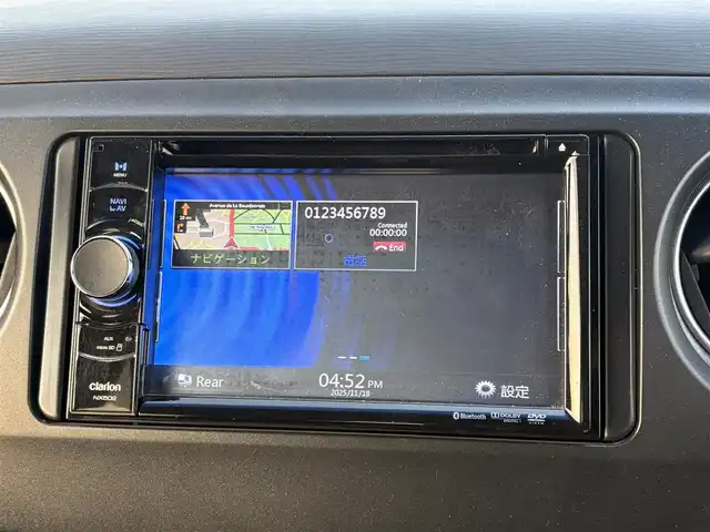 ダイハツ タント エグゼ カスタムRS 大分県 2011(平23)年 9.7万km クリムゾンブラッククリスタルマイカ ・ナビ(AUX/CD/BT/USB)/・スマートキー/・オートエアコン/・ETC/・ドアバイザー/・フロアマット/・純正アルミホイール