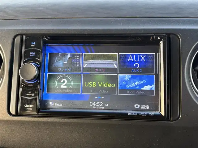 ダイハツ タント エグゼ カスタムRS 大分県 2011(平23)年 9.7万km クリムゾンブラッククリスタルマイカ ・ナビ(AUX/CD/BT/USB)/・スマートキー/・オートエアコン/・ETC/・ドアバイザー/・フロアマット/・純正アルミホイール