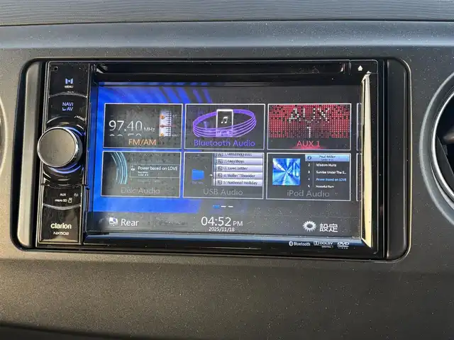 ダイハツ タント エグゼ カスタムRS 大分県 2011(平23)年 9.7万km クリムゾンブラッククリスタルマイカ ・ナビ(AUX/CD/BT/USB)/・スマートキー/・オートエアコン/・ETC/・ドアバイザー/・フロアマット/・純正アルミホイール