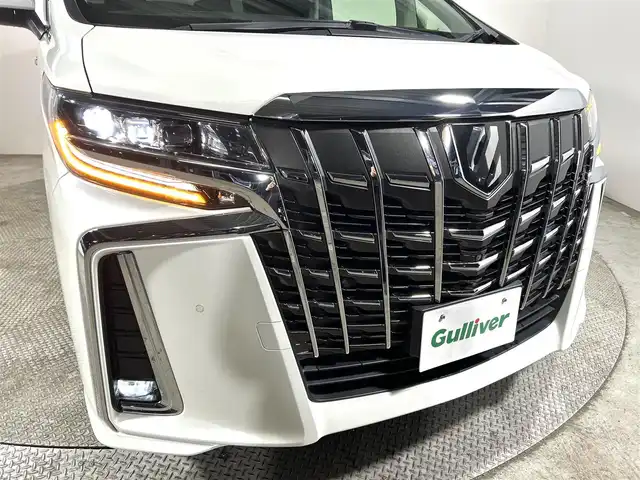 トヨタ アルファード S Cパッケージ 大阪府 2018(平30)年 3.1万km ホワイトパールクリスタルシャイン ＪＢＬプレミアムサウンド　　３６０カメラ　純正フリップダウンモニター　デジタルインナーミラー　ＢＳＭ　衝突軽減ブレーキ　レーダークルーズコントロール　ＥＴＣ　ＡＣ１００Ｖ電源　ステアリングヒーター
