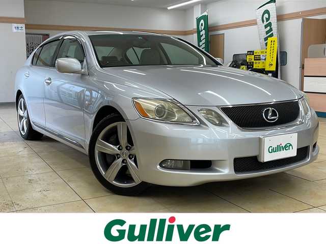 レクサス ＧＳ 430 道央・札幌 2006(平18)年 9.4万km シルバーM ・サンルーフ/・レザーシート/・前席シートヒーター/・前席エアシート/・前席パワーシート/・横滑り防止装置/・純正HDDナビ/・バックカメラ /・クルーズコントロール/・HIDヘッドライト/・リヤフォグライト/・フォグライト/・純正18インチAW/・ETC
