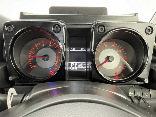 スズキ ジムニー XC 大分県 2021(令3)年 5.8万km ブルーイッシュブラックパール3 ターボ/4WD/スマートキー/デュアルセンサーブレーキサポート/電格ミラー/ウィンカーミラー/オートライト/フォグランプ/LEDヘッドライト/クルーズコントロール/ステアリングスイッチ/革巻きステアリング/社外リアラダー/ドアバイザー