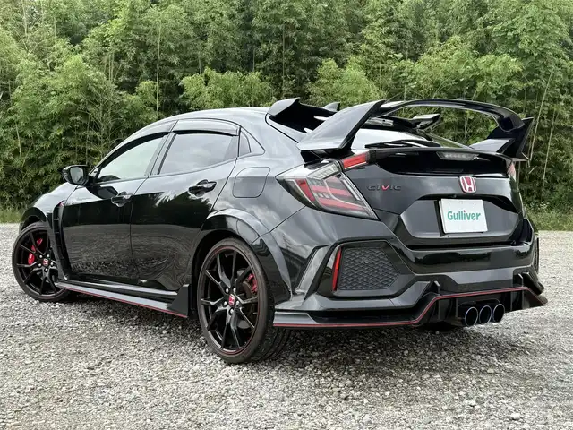 ホンダ シビック タイプR 兵庫県 2018(平30)年 3.6万km 黒 柿本改マフラー/Defiブーストメーター/無限テールランプ/ルーフスポイラー/無限ラゲッジマット/ナビ/フルセグTV/バックカメラ/前後ドラレコ/ビルトインETC/クルーズコントロール/ステリモ/AUTOライト/スマートキー×2