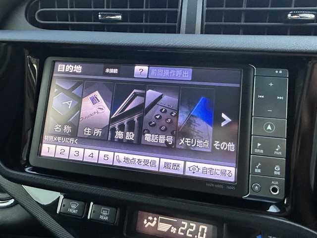 トヨタ アクア G G’s 奈良県 2016(平28)年 10.3万km ライムホワイトパールクリスタルシャイン ディーラー純正ナビ(NHZN-W60G)/BT/CD/TV/DVD/SD//衝突軽減システム/横滑り防止装置/車線はみだし防止装置/バックカメラ/LEDヘッドライト/LEDフォグライト/シートヒーター/フルセグTV/ハーフレザーシート/保証書・取説付き