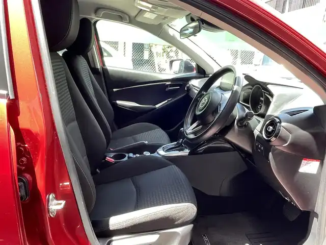 マツダ デミオ 15S 千葉県 2019(令1)年 1.5万km ソウルレッドクリスタルM ワンオーナー/メモリナビ/ワンセグテレビ/アイドリングストップ/プッシュスタート/ETC/電格ミラー/USB入力端子