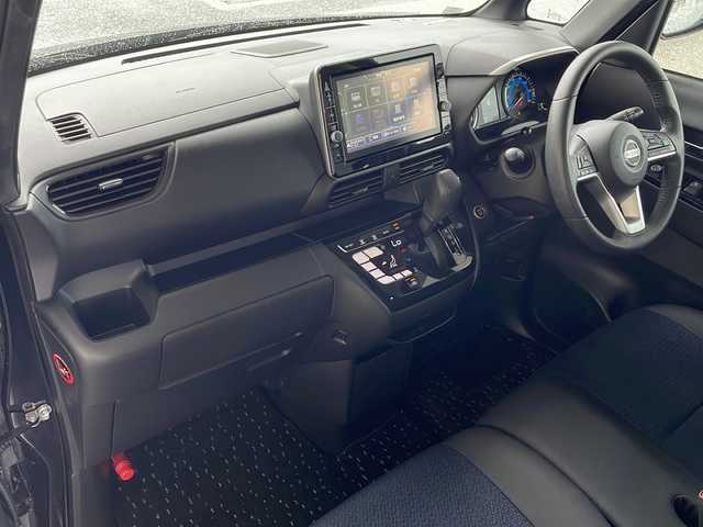 日産 ルークス HWS Gターボ プロパイロットED 山口県 2022(令4)年 5.5万km ブラック プロパイロット/純正９型ナビ（Bluetooth、AM/FM、フルセグTV）/全方位カメラ/両側パワースライドドア/LEDオートライト/純正１５インチアルミホイール/サーキュレーター/ビルトインETC/前後コーナーセンサー/アイドリングストップ/横滑り防止装置