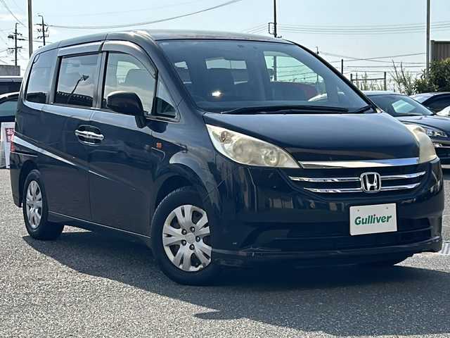 ホンダ ステップワゴン G 愛知県 2008(平20)年 11.4万km ナイトホークブラックパール 登録時走行距離113233km/社外7インチHDDナビ/(ワンセグTV/DVD/USB/AUX)/バックカメラ/ドラレコ前後/左側パワスラ/ヘッドランプレベライザー/ETC/オートクーラー/電格ミラー/リモコンキー/(スペアキー×1)/純正フロアマット/社外ドアバイザー/取説/保証書
