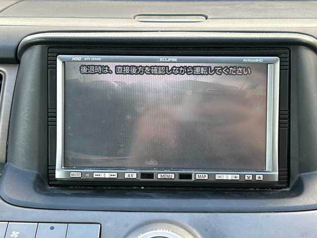ホンダ ステップワゴン G 愛知県 2008(平20)年 11.4万km ナイトホークブラックパール 登録時走行距離113233km/社外7インチHDDナビ/(ワンセグTV/DVD/USB/AUX)/バックカメラ/ドラレコ前後/左側パワスラ/ヘッドランプレベライザー/ETC/オートクーラー/電格ミラー/リモコンキー/(スペアキー×1)/純正フロアマット/社外ドアバイザー/取説/保証書