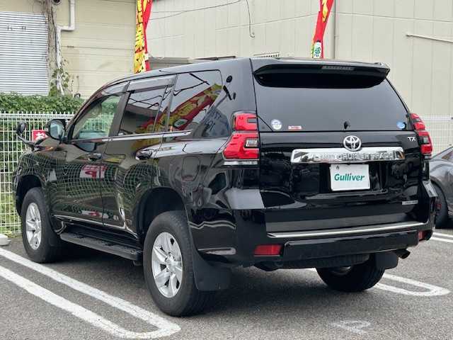 トヨタ ランドクルーザー プラド TX Lパッケージ 兵庫県 2018(平30)年 5.1万km ブラック ワンオーナー/7人乗り/4WD/純正9型ナビ/CD/DVD/フルセグTV/Bluetooth/バックカメラ/セーフティセンスP/レーダークルーズコントロール/LEDヘッドランプ/LEDフロントフォグランプ/黒革シート/前席シートヒーター/エアシート/パワーシート/クリアランスソナー/バックソナー/ビルトインETC/電動格納サードシート/リバース連動ドアミラー/電動オート格納機能/保証書/取説/スペアキー1本
