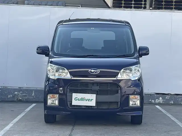 スバル ルクラ カスタム R 青森県 2010(平22)年 3.4万km アーバンナイトブルークリスタルメタリック 4WD/社外メモリナビ/・フルセグTV/・AM/FM/CD/DVD/BT/フォグランプ/純正14AW/純正フロアマット/ETC/室内イルミネーション仕様/冬タイヤ積み込み有/保証書