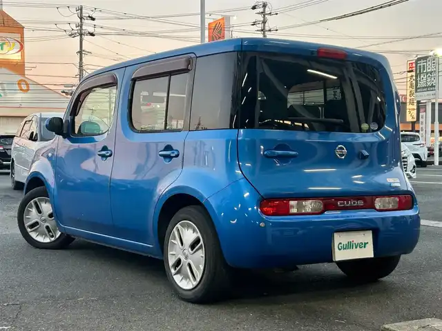 日産 キューブ 15X Vセレクション 静岡県 2009(平21)年 14.6万km パシフィックブルー 日産純正HDDナビ/FM/AM/ワンセグ/iPod/前後コーナーセンサー/フォグランプ/ドアバイザー/スマートキー/プッシュスタート/ETC