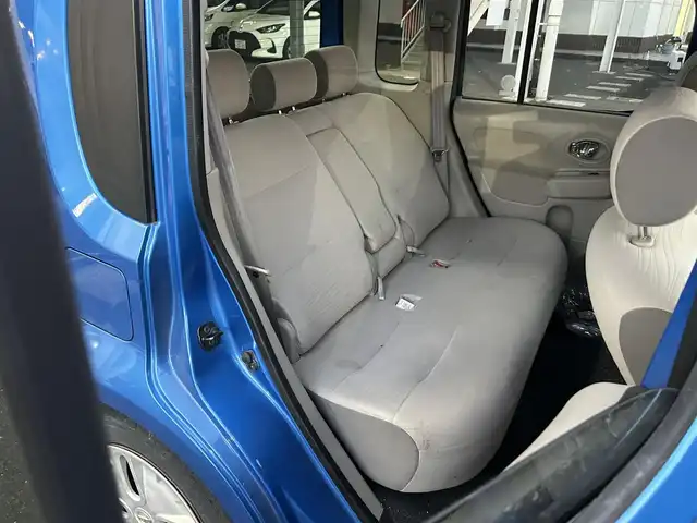 日産 キューブ 15X Vセレクション 静岡県 2009(平21)年 14.6万km パシフィックブルー 日産純正HDDナビ/FM/AM/ワンセグ/iPod/前後コーナーセンサー/フォグランプ/ドアバイザー/スマートキー/プッシュスタート/ETC