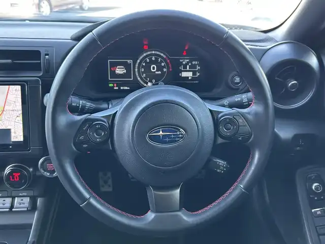 スバル ＢＲＺ S 群馬県 2022(令4)年 0.9万km WRブルーパール 6MT車/純正9インチナビ/（CD/DVD/SD/Bluetooth/SD）/フルセグテレビ/バックカメラ/クルーズコントロール/ハーフレザーシート/シートヒーター/純正ドライブレコーダー/ETC/プッシュスタート/LEDヘッドランプ/ステアリングリモコン/純正18インチアルミホイール/保証書/取扱説明書/スペアーキー1本