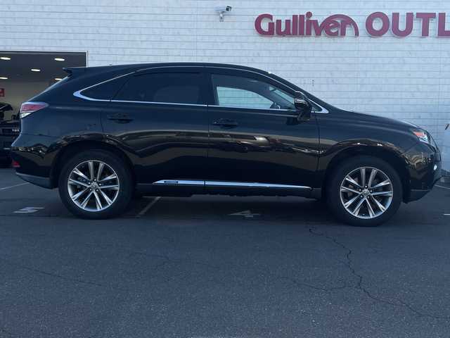 レクサス ＲＸ 450h バージョンL エアサス 長野県 2013(平25)年 9.1万km スターライトブラックガラスフレーク ・純正HDDメーカオプションナビナビゲーション/CD DVD フルセグTV Bluetooth/・バックカメラ/・ビルトインETC/・レーダークルーズコントロール/・黒革シート/・シートヒーター(D/N)/・エアーシート(D/N)/・パワーシート(D/N)/・パワーバックドア/・純正19インチアルミホイール/・コーナーセンサー/・LEDヘッドライト/・オートライト/・フォグライト/・ウィンカーミラー/・電動格納ミラー/・フロアマット/・スマートキー/・エンジンプッシュスタート/・エアサス/・AW付き冬タイヤ積込有り