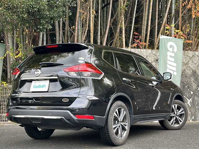 日産 エクストレイル 20X 京都府 2018(平30)年 13.8万km ダイヤモンドブラック ワンオーナー/Panasonicナビ/・フルセグTV/BT Audio/carrozzeriaフリップダウンモニター/バックカメラ/ETC/衝突軽減装置/コーナーセンサー/アイドリングストップ/パワーバックドア/プッシュスタート/ステアリングスイッチ/純正フロアマット/保証書＆取説/ナビ取説/スマートキースペア