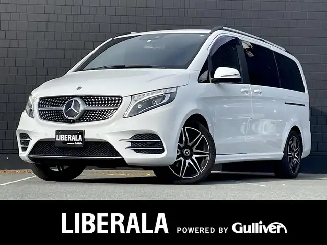 メルセデス・ベンツ Ｖ２２０ d AVG ロング AMGライン 三重県 2020(令2)年 5万km ロッククリスタルホワイト エクスクルーシブシート　/パノラマサンルーフ　/シートベンチ　/シートヒーター　/Ｗエアコン　/オットマン　/純正ナビ　/全方位カメラ　/ＥＴＣ　/両側パワスラ　/ＬＥＤヘッドライト　/黒革シート　/パワーシート　/アンビエント