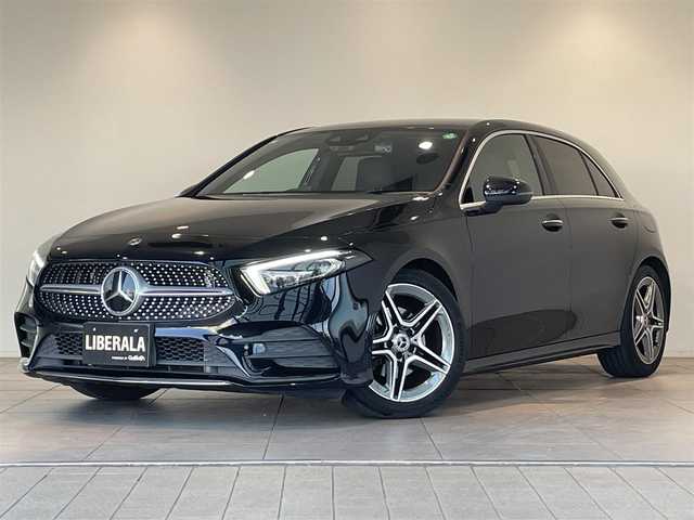 メルセデス・ベンツ Ａ１８０ スタイル AMGライン 愛知県 2018(平30)年 5.3万km コスモスブラック ハーフレザー　/シートヒーター　/フルセグＴＶ　/Ｂｌｕｅｔｏｏｔｈ　/バックカメラ　/ＡＣＣ　/ＬＫＡ　/ＬＤＷ　/ＢＳＭ　/パワーシート　/ドライブレコーダー　/ＥＴＣ２．０　/ＬＥＤヘッドライト　/ワイヤレスチャージ/プッシュスタート/アイドリングストップ/ウィンカーミラー
