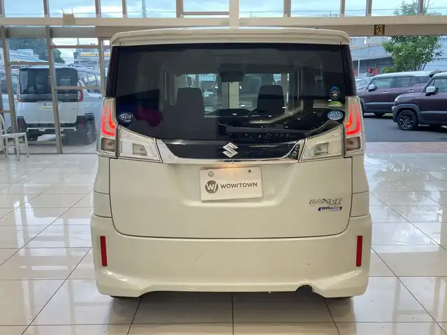 スズキ ソリオ バンディット HV MV 埼玉県 2016(平28)年 5.1万km ピュアホワイトP ワンオーナー/レーダーブレーキサポート/両側パワースライドドア/社外7インチメモリナビBT/AppleCarPlay/AndoroidAuto/USB接続/クルーズコントロール/LEDオートライト/シートヒーター/純正15インチアルミホイール/ETC