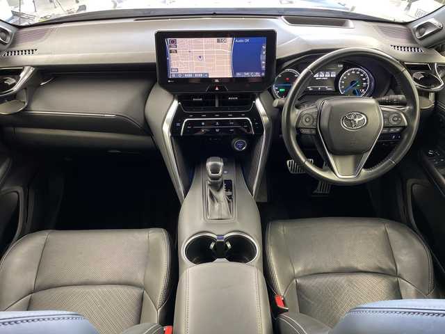 トヨタ ハリアー ハイブリッド Z レザーパッケージ 岐阜県 2020(令2)年 4.1万km プレシャスブラックパール 調光パノラマルーフ/純正ナビ/JBLサウンド/Bluetooth.フルセグTV/ブラインドスポットモニター/レーダークルーズコントロール/レーンキープアシスト/衝突軽減ブレーキ/横滑り防止/エアシート/シートヒーター/パワーシート/メモリーシート/LEDヘッドライト/オートライト/オートマチックハイビーム/ドライブレコーダー/純正フロアマット/ETC2.0