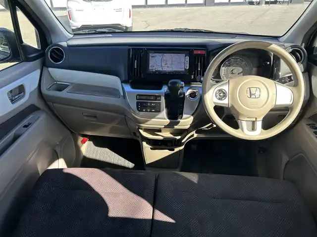 ホンダ Ｎ ＷＧＮ G コンフォートパッケージ 大阪府 2014(平26)年 6.5万km スマートブラック 純正ナビ /・フルセグTV USB BT /バックカメラ /前ドライブレコーダー /ETC /純正フロアマット /前席シートヒーター /アイドリングストップ /ディスチャージヘッドライト /ホンダスマートキーシステム /プッシュスタート/スマートキー/カーテンエアバック/純正14インチスチール