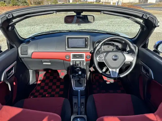 ダイハツ コペン セロS 兵庫県 2017(平29)年 3.4万km パールホワイトⅢ 純正ナビ/フルセグＴＶ/Bluetooth接続可/DVD再生可/純正赤レカロシート/ETC/アクティブトップ/革巻きステアリング/純正16インチアルミホイール/Bi-AngleLEDヘッドライト/フロントフォグランプ/スマートキー/プッシュスタート/シートヒーター/パドルシフト