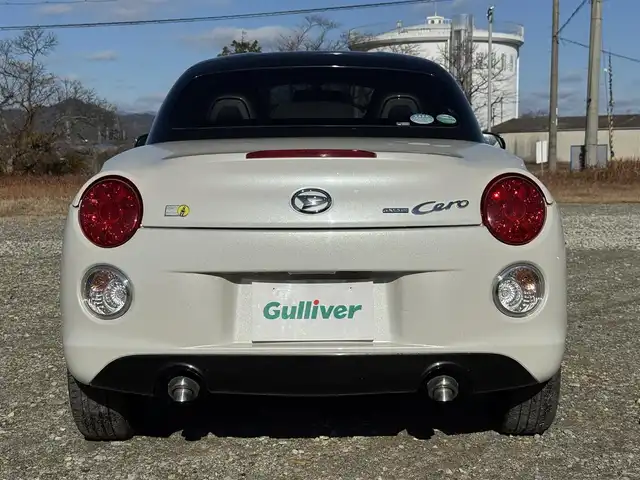 ダイハツ コペン セロS 兵庫県 2017(平29)年 3.4万km パールホワイトⅢ 純正ナビ/フルセグＴＶ/Bluetooth接続可/DVD再生可/純正赤レカロシート/ETC/アクティブトップ/革巻きステアリング/純正16インチアルミホイール/Bi-AngleLEDヘッドライト/フロントフォグランプ/スマートキー/プッシュスタート/シートヒーター/パドルシフト