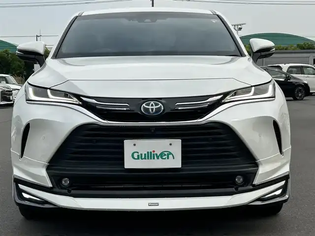 トヨタ ハリアー ハイブリッド Z 岡山県 2020(令2)年 6.4万km ホワイトパールクリスタルシャイン モデリスタエアロ/JBL/純正ナビ　/レーンキープアシスト　/横滑り防止装置　/盗難防止装置　/電動リアゲート　/ヘッドアップディスプレイ　/ETC2.0　/純正フロアマット　/クルーズコントロール/全周囲カメラ　/オートマチックハイビーム