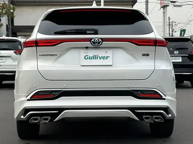 トヨタ ハリアー ハイブリッド Z 岡山県 2020(令2)年 6.4万km ホワイトパールクリスタルシャイン モデリスタエアロ/JBL/純正ナビ　/レーンキープアシスト　/横滑り防止装置　/盗難防止装置　/電動リアゲート　/ヘッドアップディスプレイ　/ETC2.0　/純正フロアマット　/クルーズコントロール/全周囲カメラ　/オートマチックハイビーム