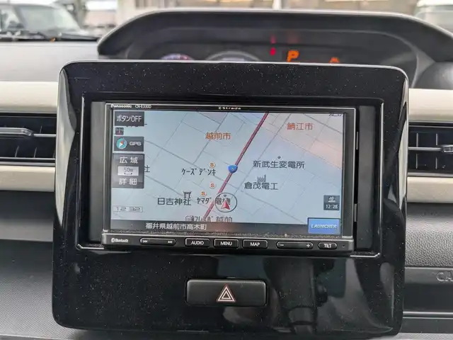スズキ ワゴンＲ HYBRID FX 福井県 2018(平30)年 6.3万km シルキーシルバーメタリック バックカメラ/運転席シートヒーター/衝突被害軽減システム/パナソニック7インチメモリナビ（CD/BT/AM/FM）/ワンセグテレビ/レーンキープアシスト/横滑り防止装置/盗難防止装置/アイドリングストップ/ダブルエアバッグ/純正フロアマット/スマートキー