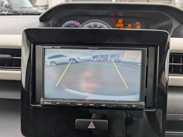 スズキ ワゴンＲ HYBRID FX 福井県 2018(平30)年 6.3万km シルキーシルバーメタリック バックカメラ/運転席シートヒーター/衝突被害軽減システム/パナソニック7インチメモリナビ（CD/BT/AM/FM）/ワンセグテレビ/レーンキープアシスト/横滑り防止装置/盗難防止装置/アイドリングストップ/ダブルエアバッグ/純正フロアマット/スマートキー