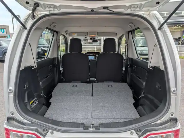 スズキ ワゴンＲ HYBRID FX 福井県 2018(平30)年 6.3万km シルキーシルバーメタリック バックカメラ/運転席シートヒーター/衝突被害軽減システム/パナソニック7インチメモリナビ（CD/BT/AM/FM）/ワンセグテレビ/レーンキープアシスト/横滑り防止装置/盗難防止装置/アイドリングストップ/ダブルエアバッグ/純正フロアマット/スマートキー