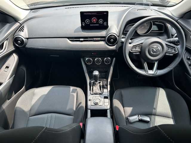 マツダ ＣＸ－３ 15S ツーリング 宮城県 2022(令4)年 1.6万km ジェットブラックマイカ ワンオーナー/純正ナビ/アラウンドビューモニター/フルセグTV/Bluetooth、CD、DVD/スマートブレーキサポート/追従機能付きクルーズコントロール/ブラインドスポットモニター/車線逸脱警報システム/前後コーナーセンサー/ヘッドアップディスプレイ/オートマチックハイビーム/MTモード付きAT/交通標識認識システム/パーキングセンサー/プッシュスタート/LEDヘッドライト/オートライト/純正ビルトインETC/純正アルミホイール/純正フロアマット/USB入力端子/アイドリングストップ/横滑り防止装置/アンチロック・ブレーキ・システム