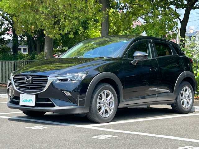 マツダ ＣＸ－３ 15S ツーリング 宮城県 2022(令4)年 1.6万km ジェットブラックマイカ ワンオーナー/純正ナビ/アラウンドビューモニター/フルセグTV/Bluetooth、CD、DVD/スマートブレーキサポート/追従機能付きクルーズコントロール/ブラインドスポットモニター/車線逸脱警報システム/前後コーナーセンサー/ヘッドアップディスプレイ/オートマチックハイビーム/MTモード付きAT/交通標識認識システム/パーキングセンサー/プッシュスタート/LEDヘッドライト/オートライト/純正ビルトインETC/純正アルミホイール/純正フロアマット/USB入力端子/アイドリングストップ/横滑り防止装置/アンチロック・ブレーキ・システム