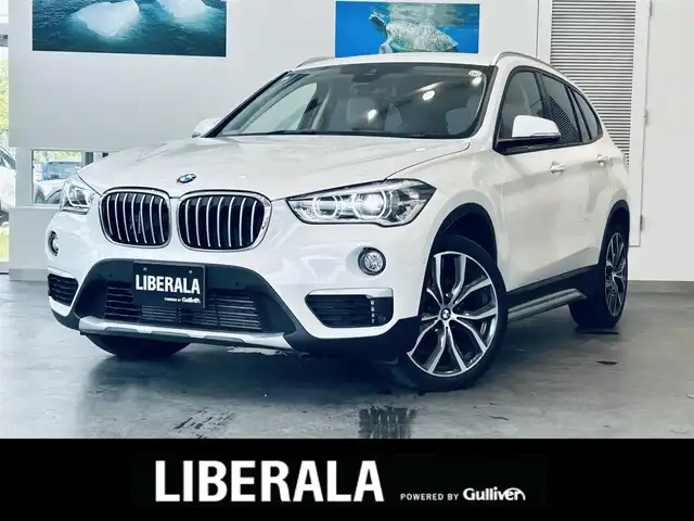 ＢＭＷ Ｘ１ xDrive 18d xライン 大阪府 2018(平30)年 2.7万km パール ベージュレザー/パワーシート/Dシートメモリ/シートヒーター/ACC/HUD/インテリジェントセーフティ/純正ナビ/バックカメラ/純正19インチAW/LEDヘッドライト/電動リアゲート/クリアランスソナー