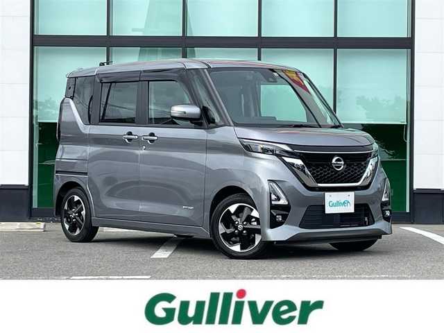 日産 ルークス HWS X プロパイロットED 和歌山県 2022(令4)年 1.5万km チタニウムグレーメタリック 社外ナビ/アラウンドビューモニター/ドライブレコーダー/プロパイロット/両側パワースライドドア/ETC/オートハイビーム/オートライト/LEDヘッドライト/アイドリングストップ