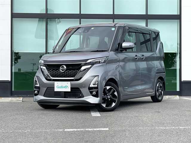 日産 ルークス HWS X プロパイロットED 和歌山県 2022(令4)年 1.5万km チタニウムグレーメタリック 社外ナビ/アラウンドビューモニター/ドライブレコーダー/プロパイロット/両側パワースライドドア/ETC/オートハイビーム/オートライト/LEDヘッドライト/アイドリングストップ